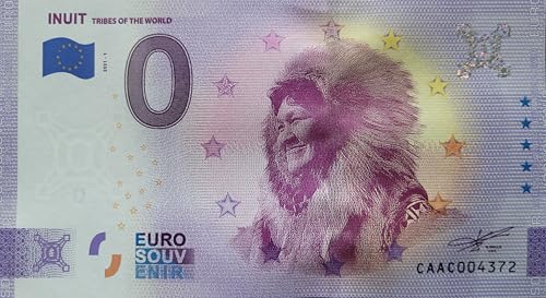 0-Euro-Schein Inuit - Tribes of The World Null Euro Souvenirschein Anniversary Edition 2020 orignielles Geschenk Nicht nur für Sammler 0-Euro-Schein Inuit - Tribes of The World Null Euro Souvenirschein Anniversary Edition 2020 orignielles Geschenk Nicht nur für Sammler von Eurosouvenir