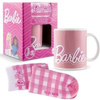 Barbie Gift set 1 Mug with Socks 350ml Barbie Gift set 1 Mug with Socks 350ml von Eurotronic Germany GmbH