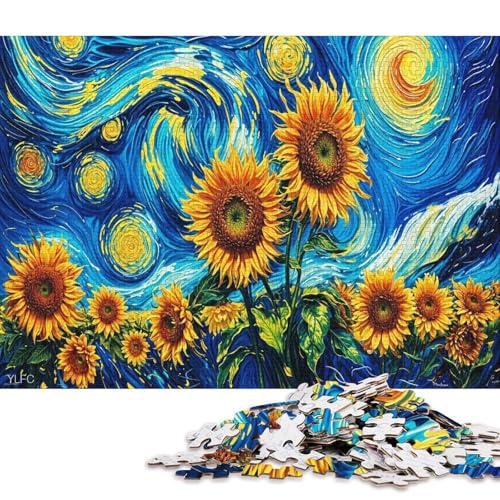 Bunte Kunst 500 Teile Christmas Puzzle Erwachsene Geburtstag Geschicklichkeitsspiel Für Die Ganze Familie Lernspiel Home Decor Stress Relief 500pcs (52x38cm) von Euxclxcl