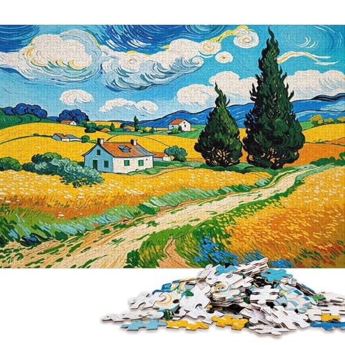 Bunte Kunst Puzzle 300 Teile Christmas Für Erwachsene Geburtstag Family Challenging Games Lernspiel Home Decor Entspannung Und Intelligenz 300pcs (40x28cm) von Euxclxcl