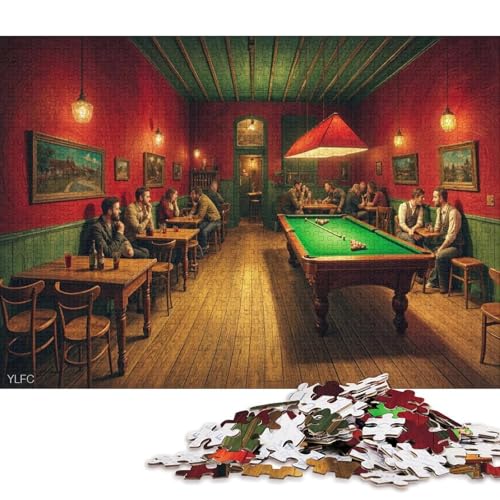 Bunte Kunst Puzzle Erwachsene 500 Teile Christmas Lernspiel Family Challenging Games Home Decor Geburtstag Entspannung Und Intelligenz 500pcs (52x38cm) von Euxclxcl