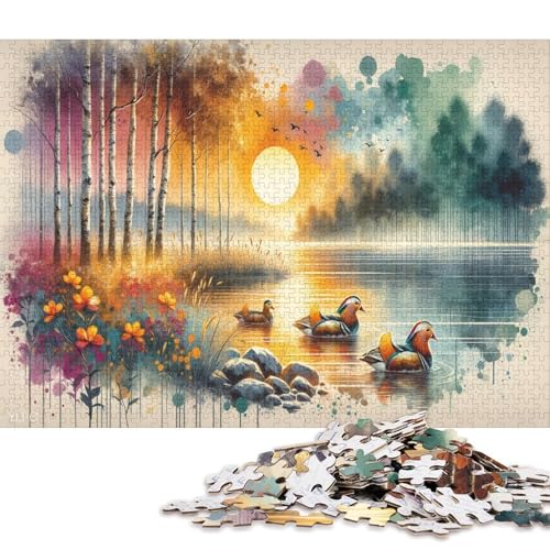 Gotischer Stil 1000 Teile Christmas Für Erwachsene Puzzles Geburtstag Family Challenging Games Lernspiel Home Decor Stress Relief 1000pcs (75x50cm) von Euxclxcl