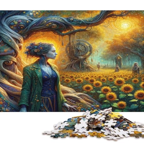 Gotischer Stil 1000 Teile Christmas Für Erwachsene Puzzles Moderne Wohnkultur Family Challenging Games Lernspiel Geburtstag Stress Relief 1000pcs (75x50cm) von Euxclxcl