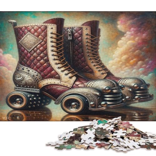 Gotischer Stil 1000 Teile Christmas Für Erwachsene Puzzles Moderne Wohnkultur Family Challenging Games Lernspiel Geburtstag Stress Relief 1000pcs (75x50cm) von Euxclxcl