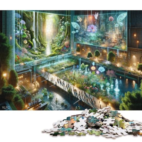 Gotischer Stil 1000 Teile Christmas Puzzle Erwachsene Geburtstag Geschicklichkeitsspiel Für Die Ganze Familie Lernspiel Home Decor Stress Relief 1000pcs (75x50cm) von Euxclxcl