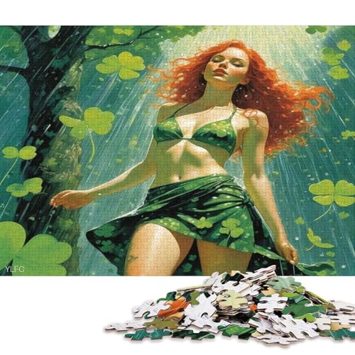 Gotischer Stil 1000 Teile Christmas Puzzle Erwachsene Geburtstag Geschicklichkeitsspiel Für Die Ganze Familie Lernspiel Home Decor Stress Relief 1000pcs (75x50cm) von Euxclxcl