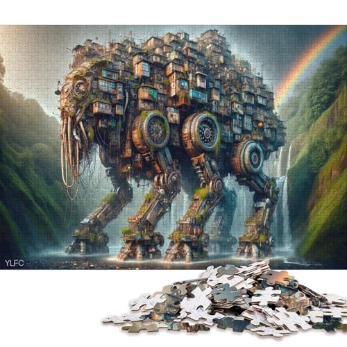 Gotischer Stil 1000 Teile Christmas Puzzle Erwachsene Geburtstag Geschicklichkeitsspiel Für Die Ganze Familie Lernspiel Home Decor Stress Relief 1000pcs (75x50cm) von Euxclxcl