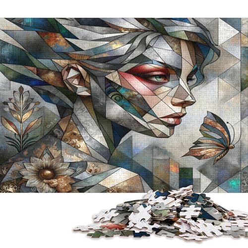 Gotischer Stil 1000 Teile Christmas Puzzle Erwachsene Geburtstag Geschicklichkeitsspiel Für Die Ganze Familie Lernspiel Home Decor Stress Relief 1000pcs (75x50cm) von Euxclxcl