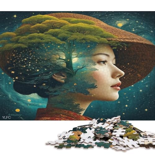 Gotischer Stil 1000 Teile Christmas Puzzle Für Erwachsene Home Decor Family Challenging Games Geburtstag Educational Game Stress Relief Toy 1000pcs (75x50cm) von Euxclxcl