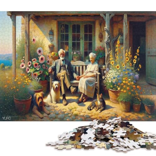 Gotischer Stil 300 Teile Christmas Puzzle Erwachsene Family Challenging Games Geburtstag Educational Game Home Decor Stress Relief Toy 300pcs (40x28cm) von Euxclxcl