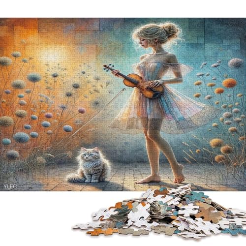 Gotischer Stil 300 Teile Christmas Puzzle Erwachsene Family Challenging Games Geburtstag Educational Game Home Decor Stress Relief Toy 300pcs (40x28cm) von Euxclxcl