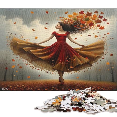 Gotischer Stil 300 Teile Christmas Puzzle Erwachsene Geburtstag Geschicklichkeitsspiel Für Die Ganze Familie Lernspiel Home Decor Stress Relief 300pcs (40x28cm) von Euxclxcl