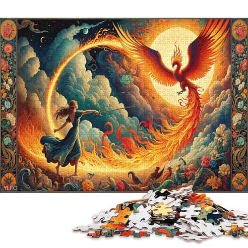 Gotischer Stil 500 Teile Christmas Puzzle Erwachsene Geburtstag Geschicklichkeitsspiel Für Die Ganze Familie Lernspiel Home Decor Stress Relief 500pcs (52x38cm) von Euxclxcl