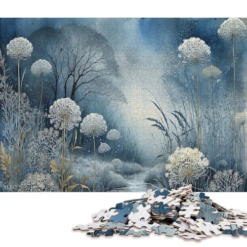 Gotischer Stil 500 Teile Christmas Puzzle Erwachsene Geburtstag Geschicklichkeitsspiel Für Die Ganze Familie Lernspiel Home Decor Stress Relief 500pcs (52x38cm) von Euxclxcl