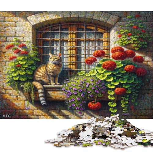 Gotischer Stil 500 Teile Christmas Puzzle Erwachsene Geburtstag Geschicklichkeitsspiel Für Die Ganze Familie Lernspiel Home Decor Stress Relief 500pcs (52x38cm) von Euxclxcl