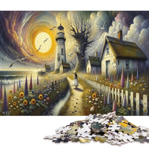 Gotischer Stil Puzzle 300 Teile Christmas Für Erwachsene Geburtstag Family Challenging Games Lernspiel Home Decor Entspannung Und Intelligenz 300pcs (40x28cm) von Euxclxcl