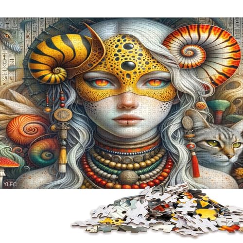 Gotischer Stil Puzzle 500 Teile Christmas Für Erwachsene Geburtstag Family Challenging Games Lernspiel Home Decor Entspannung Und Intelligenz 500pcs (52x38cm) von Euxclxcl