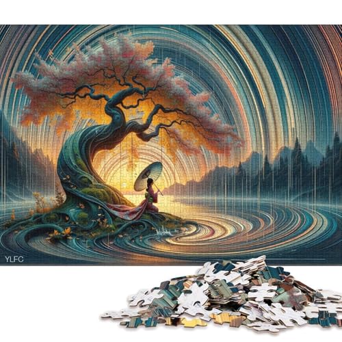 Gotischer Stil Puzzle Erwachsene 1000 Teile Christmas Lernspiel Family Challenging Games Home Decor Geburtstag Entspannung Und Intelligenz 1000pcs (75x50cm) von Euxclxcl