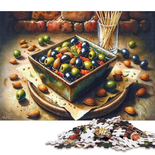 Magisches Gemüse 1000 Teile Christmas Puzzles Erwachsene Geburtstag Family Challenging Games Educational Game Home Decor Entspannung Und Intelligenz 1000pcs (75x50cm) von Euxclxcl