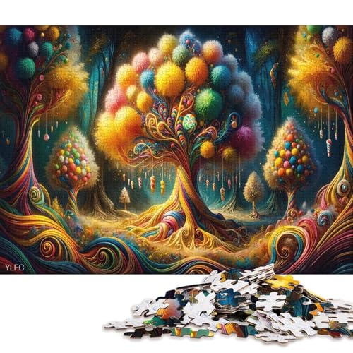 Magisches Gemüse 1000 Teile Christmas Puzzles Erwachsene Home Decor Educational Game Family Challenging Games Geburtstag Stress Relief 1000pcs (75x50cm) von Euxclxcl