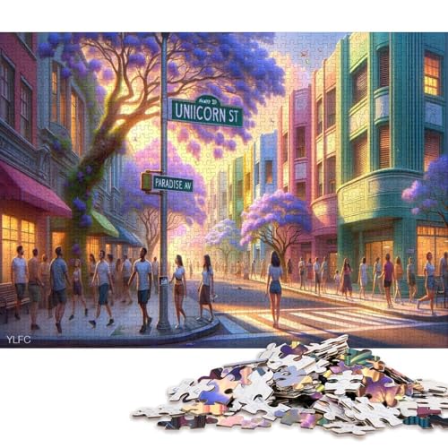 Magisches Gemüse 300 Teile Christmas Puzzle Erwachsene Family Challenging Games Geburtstag Educational Game Home Decor Stress Relief Toy 300pcs (40x28cm) von Euxclxcl