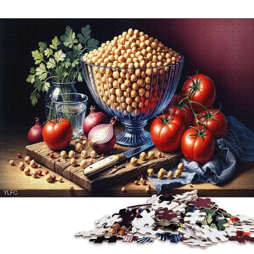 Magisches Gemüse 300 Teile Christmas Puzzles Erwachsene Geburtstag Lernspiel Home Decor Family Challenging Games Entspannung Und Intelligenz 300pcs (40x28cm) von Euxclxcl