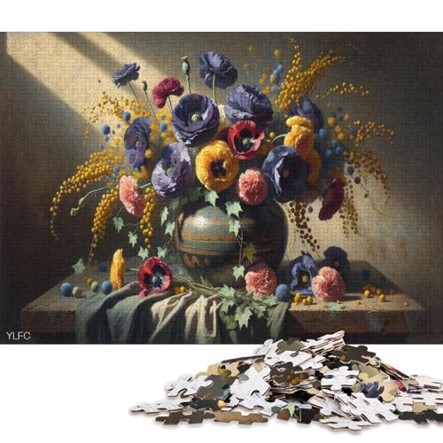 Zauberwelt 500 Teile Christmas Puzzle Erwachsene Geburtstag Geschicklichkeitsspiel Für Die Ganze Familie Lernspiel Home Decor Stress Relief 500pcs (52x38cm) von Euxclxcl