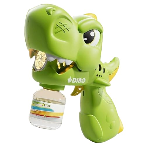 Euyehn Seifenblasenmaschine Für Kinder - Elektrische Seifenblasenmaschine Mit Dinosaurier-Sprüher - Batteriebetriebener Automatischer Sprüher Interaktives Kinderspielzeug Für Draußenspiele Euyehn Seifenblasenmaschine Für Kinder - Elektrische Seifenblasenmaschine Mit Dinosaurier-Sprüher - Batteriebetriebener Automatischer Sprüher Interaktives Kinderspielzeug Für Draußenspiele von Euyehn