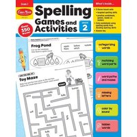 Spelling Games and Activities, Grade 2 Teacher Resource von Evan-Moor Educational Publishers