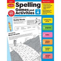 Spelling Games and Activities, Grade 4 Teacher Resource von Evan-Moor Educational Publishers