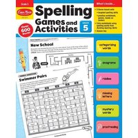 Spelling Games and Activities, Grade 5 Teacher Resource von Evan-Moor Educational Publishers