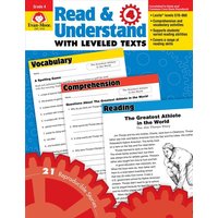 Read and Understand with Leveled Texts, Grade 4 Teacher Resource von Evan-Moor Educational Publishers