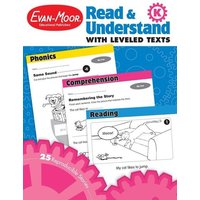 Read and Understand with Leveled Texts, Kindergarten Teacher Resource von Evan-Moor Educational Publishers