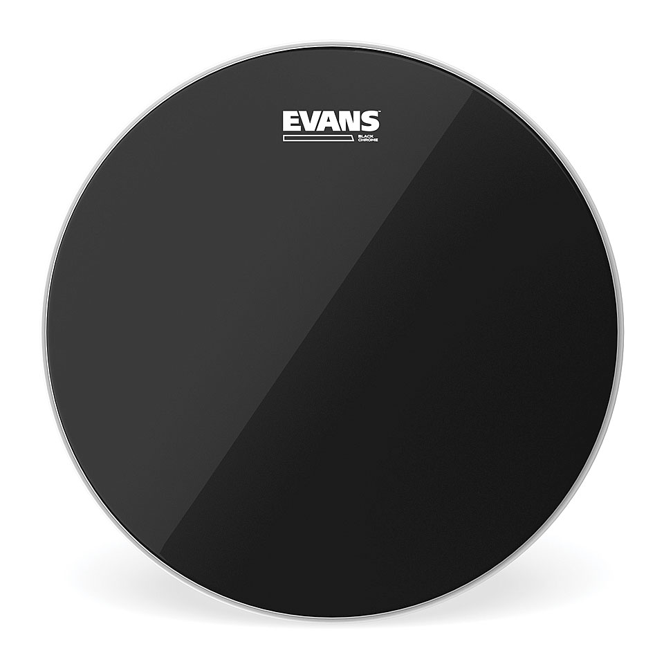 Evans Black Chrome 10" Tom Head Tom-Fell von Evans