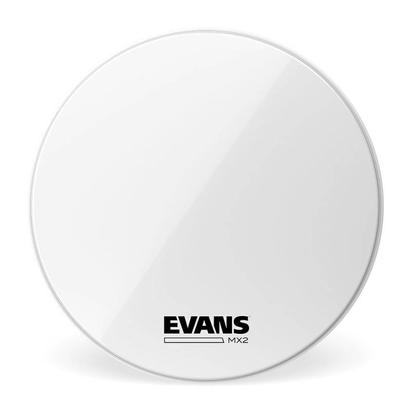 Evans MX Flat White 28" Marching Bass Drum Head Bass-Drum-Fell von Evans