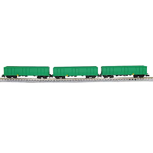 Evemodel 3Stk Spur N 1:160 Offener Güterwagen Hochbordwagen Transport Containerwagen Eaos der SBB von Evemodel