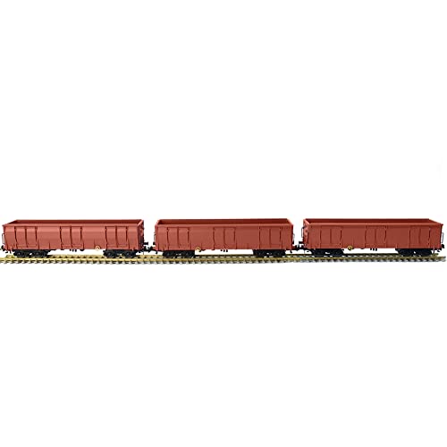 Evemodel 3Stk. H0 Offener Güterwagen Hochbordwagen Transport Containerwagen Eaos der SBB von Evemodel