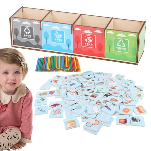 Eventerde Abfalltrennung Lernspielzeug | Lernspielzeug Für Frühe Bildung & Umweltbewusstsein | Multifunktionales Interaktives Kinderspielzeug Mit Spaßaktivitäten Für Kreatives Lernen Eventerde Abfalltrennung Lernspielzeug | Lernspielzeug Für Frühe Bildung & Umweltbewusstsein | Multifunktionales Interaktives Kinderspielzeug Mit Spaßaktivitäten Für Kreatives Lernen von Eventerde
