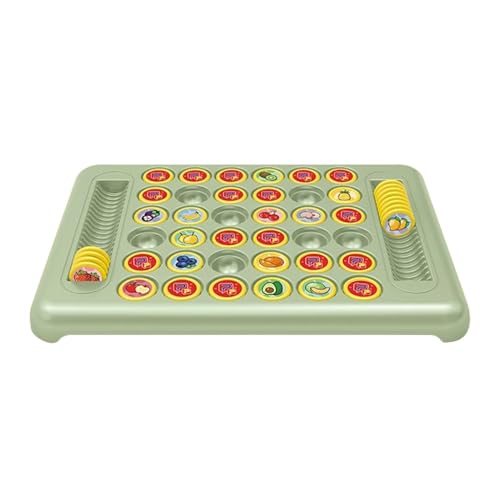 Eventerde Tier-Matching-Schach, Schach-Matching-Spiel,Obst-Matching-Spiel - Interaktive Familienschachspiele, lehrreicher Obst-Matching-Spielspaß für Kinder und Erwachsene von Eventerde