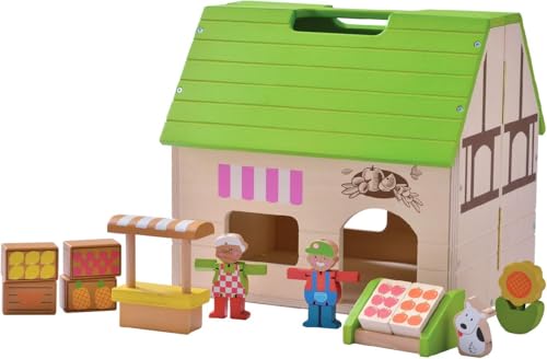 EverEarth - Bio-Laden Puppenhaus (EE33609) EverEarth - Bio-Laden Puppenhaus (EE33609) von EverEarth