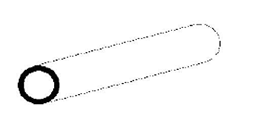 Evergreen 500423 Rundröhre, 60 cm Lang, Durchmesser 2,4Mm von Evergreen