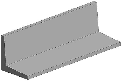 Polystyrol L-Profil (L x B x H) 350 x 1.5 x 1.5mm 4St. von Evergreen