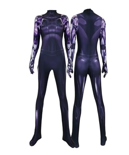 ExaRp Alita Battle Angels Cosplay Bodysuit Halloween Anime Kostüm Einteiler Anime Rollenspiel Fancy Outfits Jumpsuit von ExaRp