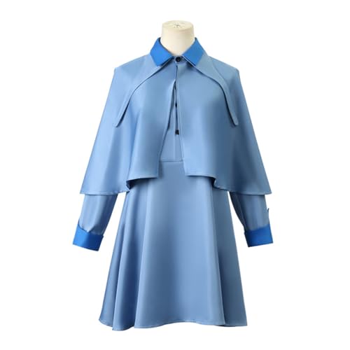 ExaRp Beauxbatons Schuluniform Fleur Delacour Anime Club Kleid Mädchen Verkleidung Anime Cosplay Kostüm für Party Halloween von ExaRp