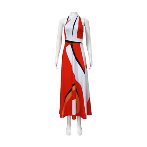 ExaRp Knives Outs Cassandra Langes Kleid Anime Club Kleid Mädchen Verkleidung Anime Cosplay Kostüm für Party Halloween von ExaRp