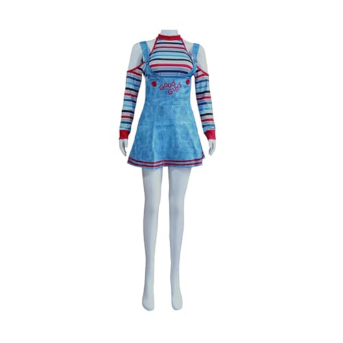 ExaRp Zirkus Clown Anime Club Kleid Mädchen Verkleidung Anime Cosplay Kostüm für Party Halloween von ExaRp