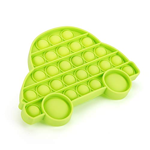 Fidget Push Pop Toy Luftpolster Pop it Bubble Anti Stress Spielzeug Geschicklichkeitsspiel für Jung und Alt, Erwachsen oder Kinder Auto von Excellentas