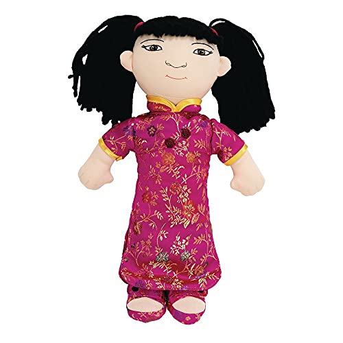 World Friends Puppe - Asian Girl (Item # WORLDASG) von Excellerations