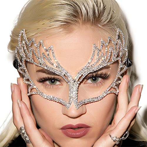 MaskeradeMaske, Maskerade, Brille, Strass, Augenmaske, HalloweenMaske, Ballmaske, Kristall-Augenmaske, Partymaske, Maskerade, Brille von Exingk