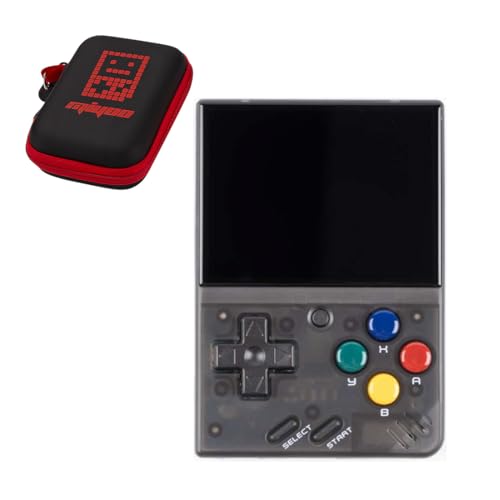 ExploTex Miyo Mini V4 Retro-Handheld Spielkonsole, Tragbare Handheld-Spielkonsole mit Aufbewahrungstasche von ExploTex